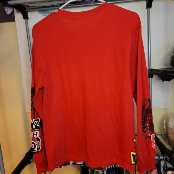 Boyz In The Hood Graphic Tee Red LS - Size Small - Picture 2 of 5